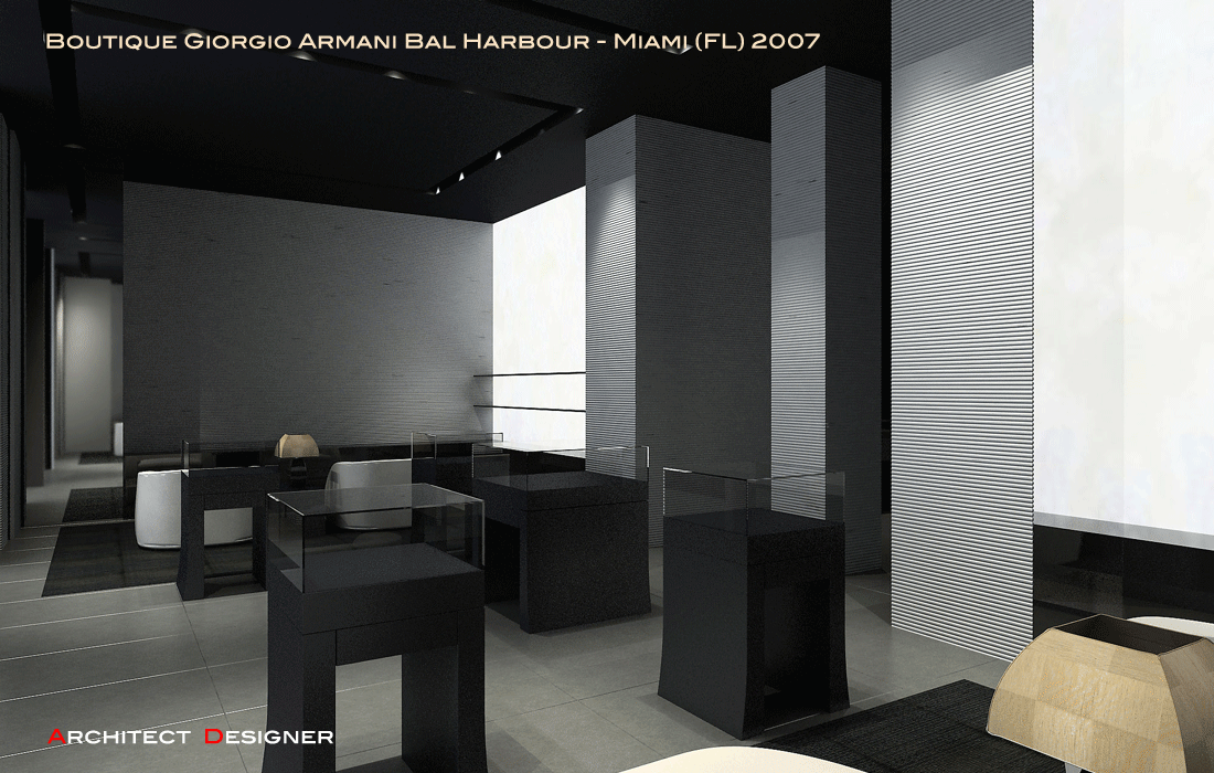 Ombra architetto Christian Fogh su sabbia