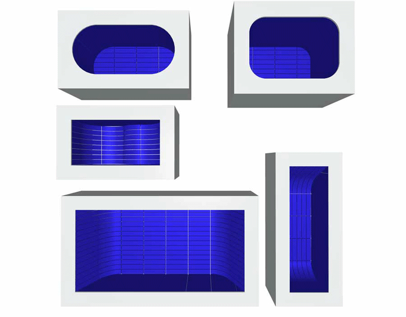 Ombra architetto Christian Fogh su sabbia